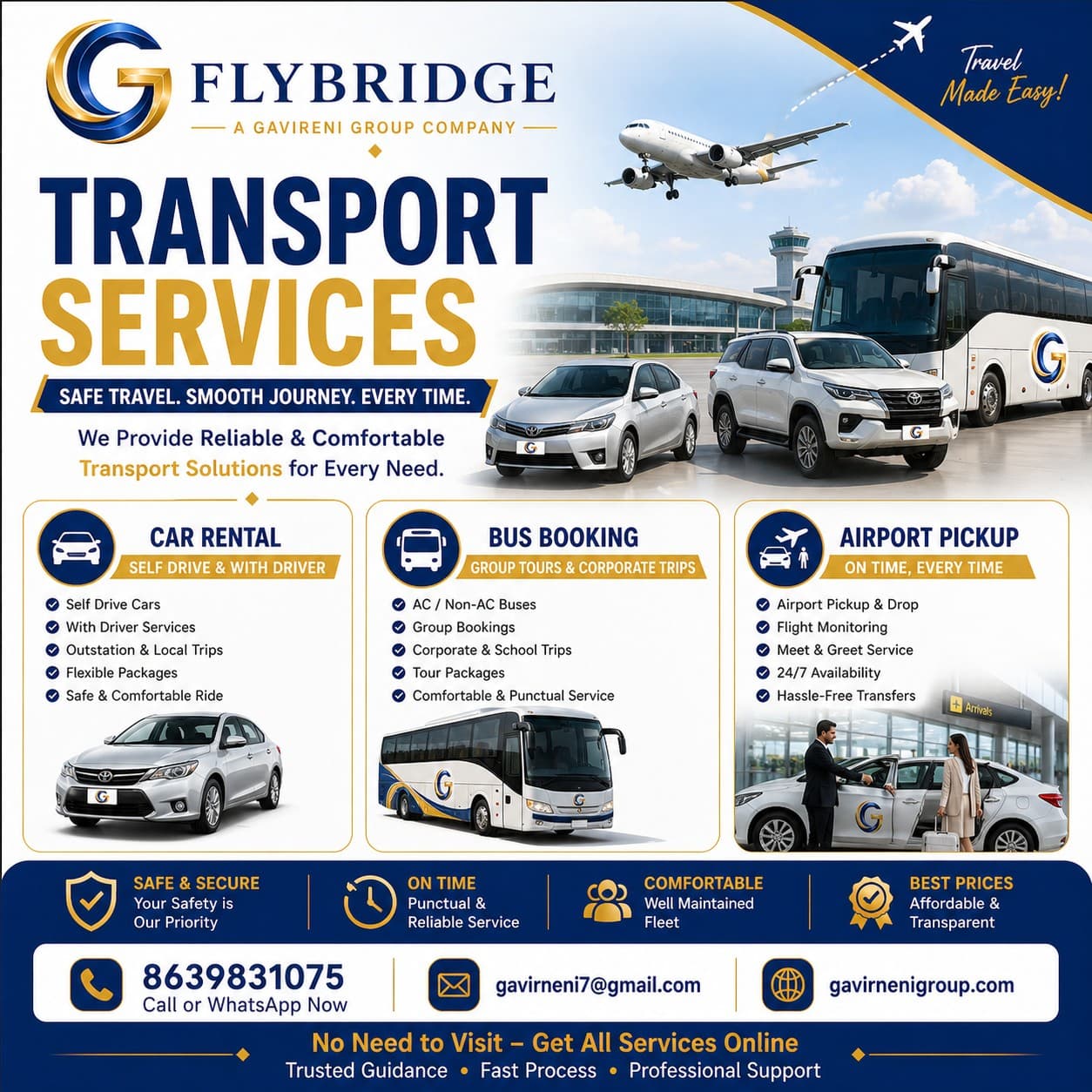 Travel & Car Rentals